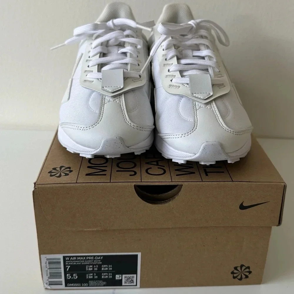 Nike Air Max Pre Day White Size 7 NEW IN BOX - Picture 7 of 10